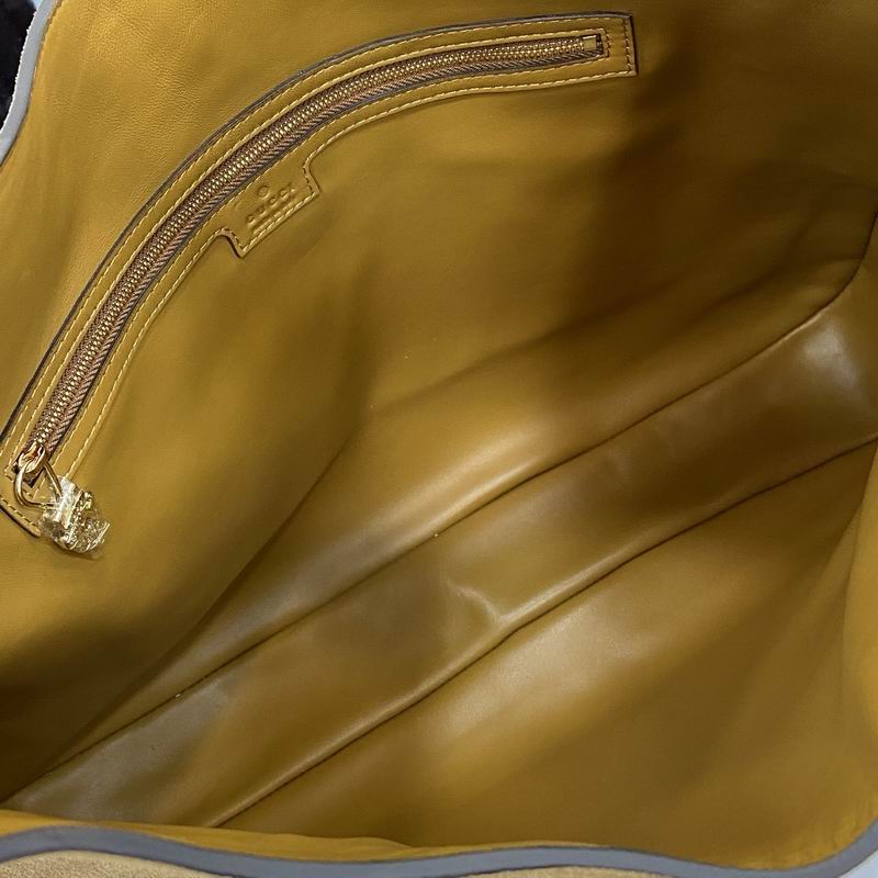 Gucci Jackie Suede Hobo Shoulder Bag