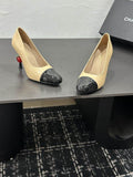 Chanel Two-Tone Cap Toe Pumps