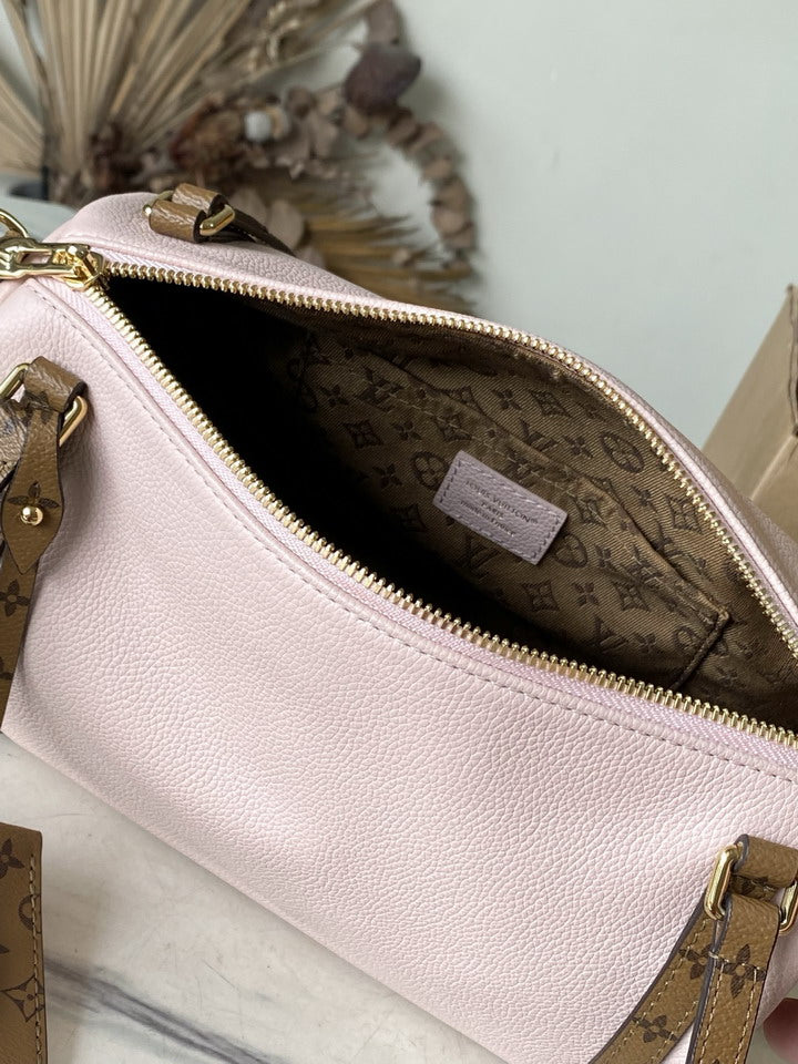 Louis Vuitton Pink and Monogram Shoulder Bag